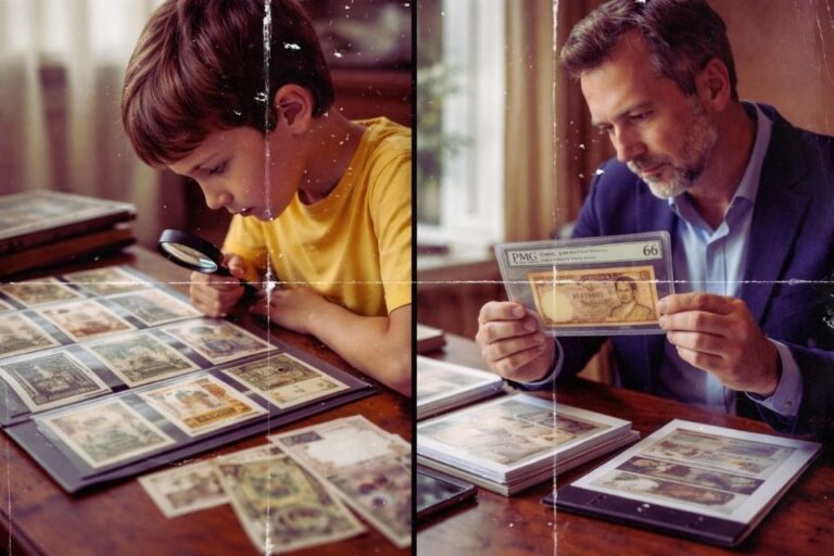 Who Has a Better Chance of Building a Great Banknote Collection?